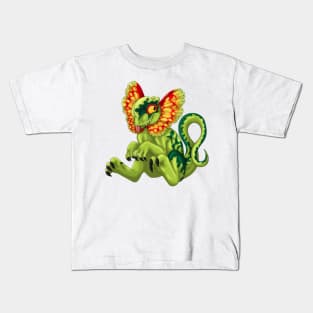 Dilophosaurus: Apple Kids T-Shirt